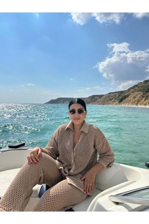 AJURLU TAKIM - KAHVERENGİ - STND